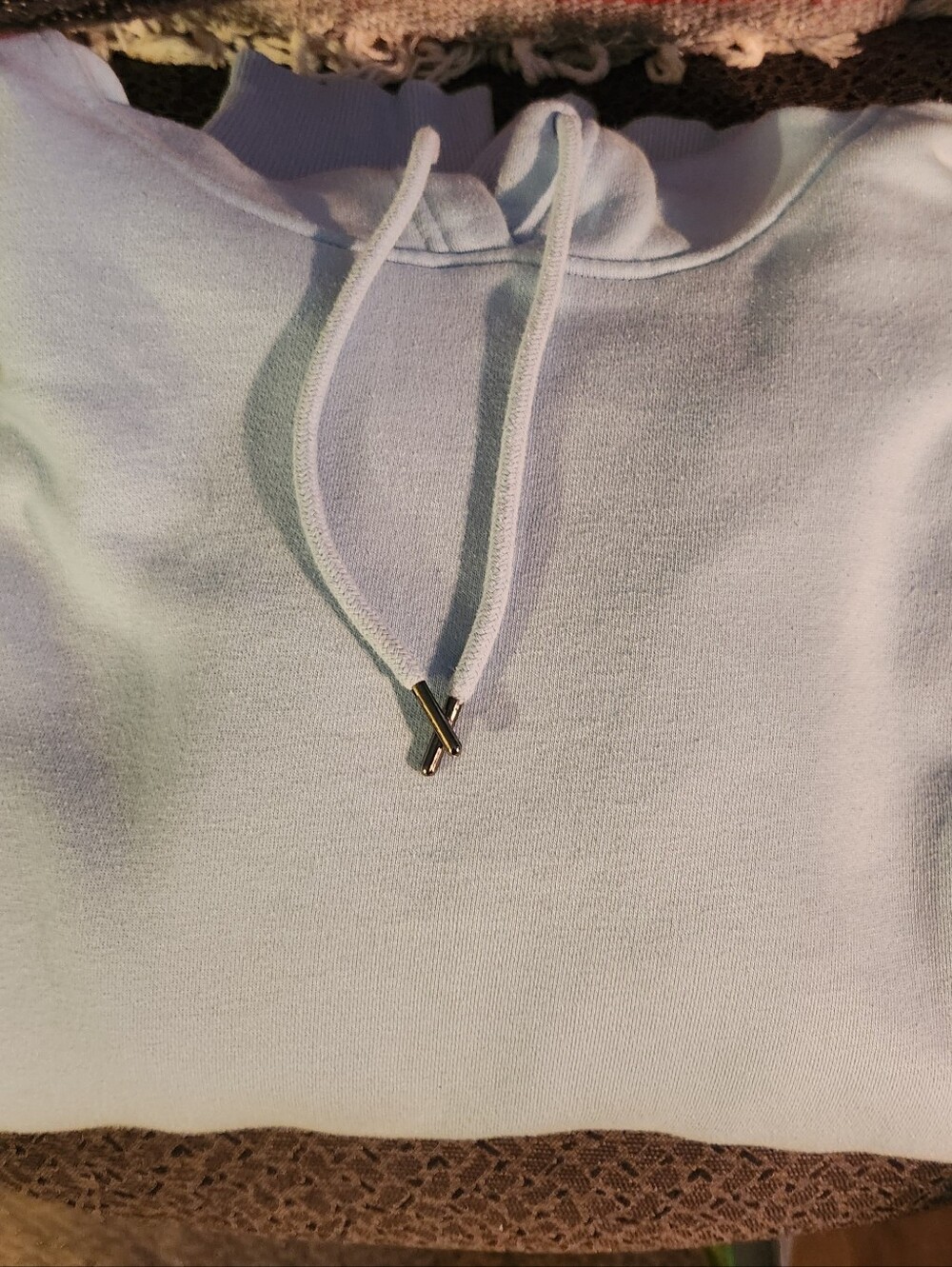 Member's Mark Women's Light Blue Fleece Hoodie